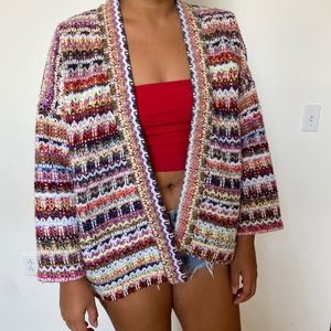 Anthropologie knit cardigan